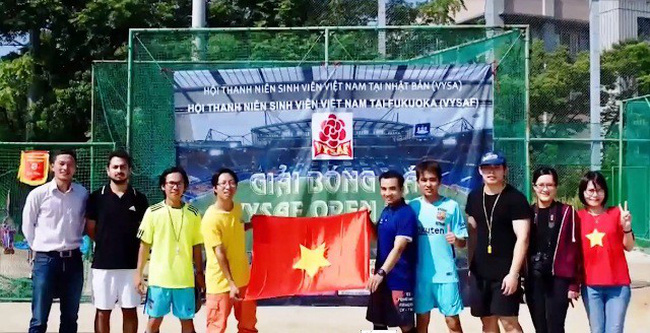 Du học sinh Việt Nam tại Fukuoka tổ chức thành công Giải bóng đá VYSAF OPEN 2018
